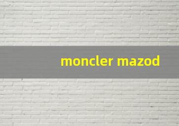 moncler mazod